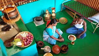 Ragi Kali \u0026 Dry Fish Curry - Made Traditionally ||Karuvattu Kulambu Cooking In Village ||Traditional