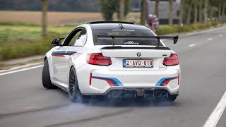 BEST OF Burnouts \u0026 Powerslides 2023 ! 700HP M3 Touring, LaFerrari, 1000HP Skyline, Novitec F8, Supra