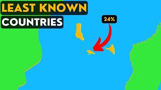 What are the LEAST known countries in the world?