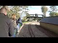 eastbourne miniature steam railway emsr. onboard