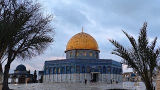 23.2.2025 أذان و صلاة المغرب من المسجد الأقصى المبارك Adhan and Maghrib prayer from Al-Aqsa Mosque