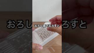 凍らせたメラミンスポンジをおろし器でおろしてみた #shorts #おもしろ動画 #funnyvideo #おしゃべりひろゆきメーカー #やってみた