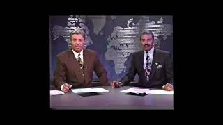 WJBK Detroit: July 13, 1993: News break Rich Fisher Huel Perkins