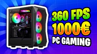 BEST GAMING PC under €1000 + FORTNITE and COD WARZONE 4 TEST | 360 FPS on a CHEAP PC | 2025