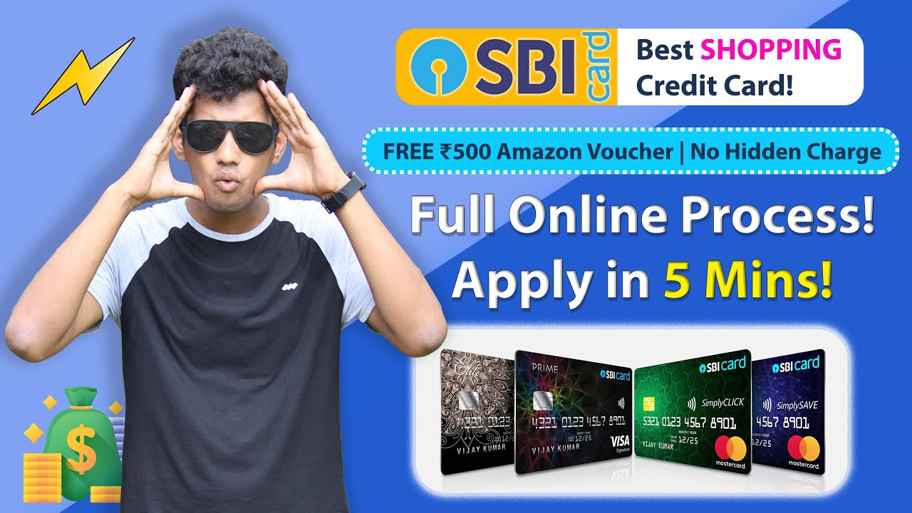 ⚡SBI Credit Card Apply Online 💳 Benefits, Charges, Eligibility, SBI ...