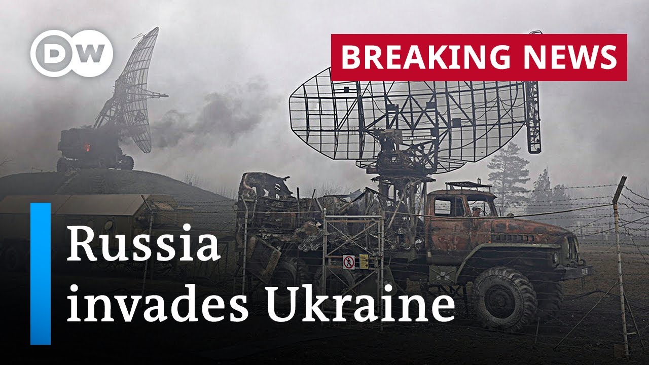 Ukraine Latest: Russia Launches Massive Invasion | DW Breaking News ...