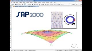 SAP2000 - 32 Steady-State Vibration: Watch & Learn