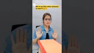 When semester is over | viral comedy short video #youtubeshorts #trendingshorts #comedy #ytshorts