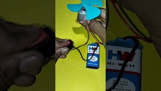 How to make dc motor unboxing with fan || dc motor se fan kaise banaen || Science Project #shorts