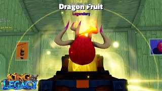 Spinning 250+ Keys UNTIL I GET DRAGON FRUIT | KING LEGACY UPDATE 7