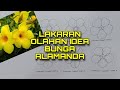 LAKARAN Olahan Idea Bunga Alamanda