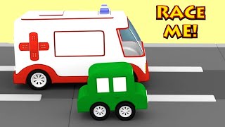 RACE ME! - Cartoon Cars - Cartoons for Kids!