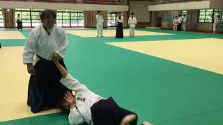 合気道師範　正岡　英樹　先生　七段　演武　aikido