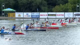 K2M 500m Final B - 2017 ECA Canoe Sprint European Championships