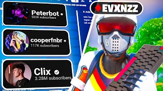 I Tested PRO Fortnite KBM Settings... (Peterbot, Cooper \u0026 Clix)