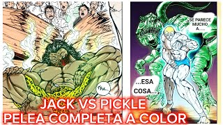 JACK VS PICKLE 2.0 PELEA COMPLETA A COLOR/Baki-rahen/coloreo de manga