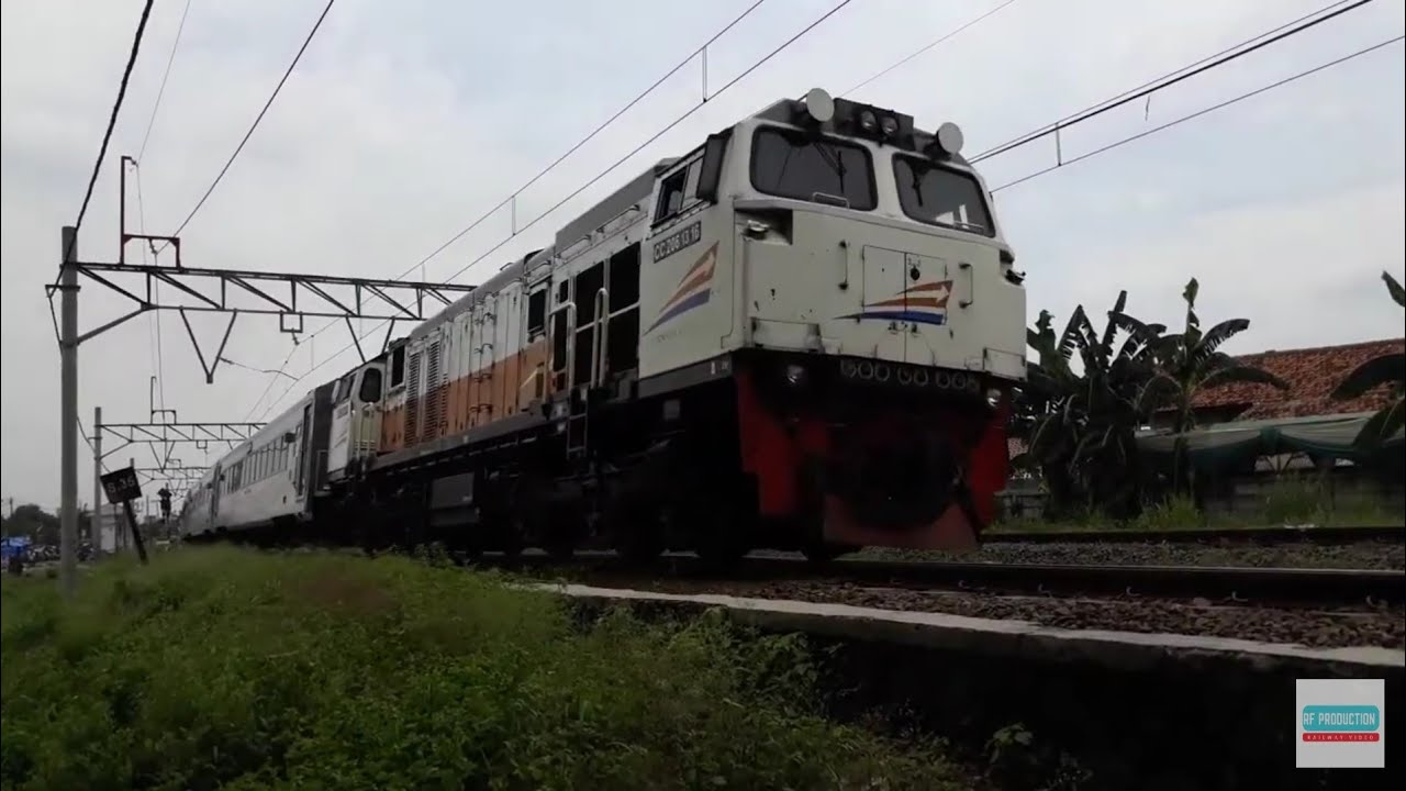Lokomotif Cc 206 16 Ka 11 Argo Sindoro Youtube