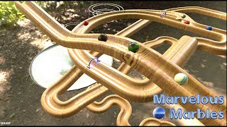 Marble run 1 created in Marvelous Marbles