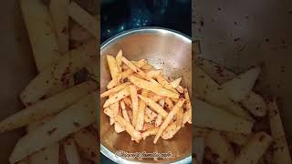 potato Fry's in air fryer #airfryerrecipes #potatorecipe #healthyfood #oilfreesnacks #ibell #snacks