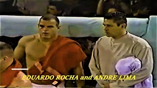 EDUARDO ROCHA and ANDRE LIMA (1996) HOLLAND first EUROPEAN MMA FIGHT w BOB WALL || UFC BJJ TAEKWONDO