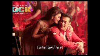 Kick ***** Jumme Ki Raat (Full Song)(HD)(1080p)W/Lyrics...Salman khan&Jacqueline...2014