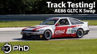 Ripping Laps in my DREAM GLTC K24 AE86 - Autobahn North