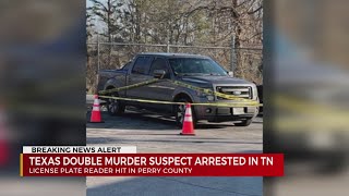 Texas double murder suspect arrested in Tennessee