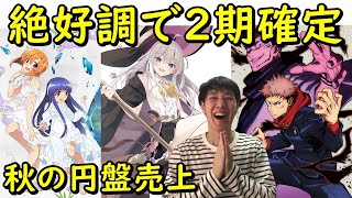 絶好調で続編2期へ【秋アニメ円盤売上ランキング2020】魔女の旅々・ひぐらしのなく頃に業・呪術廻戦