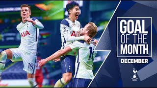 DECEMBER GOAL OF THE MONTH | ft. Son, Kane, Lo Celso, Bale, Davies and Ndombele!