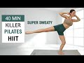 40 Min High Intense Fat Burn | Pilates HIIT | Full Body | Feel Strong + Balanced | No Repeat