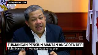 Ini Besaran Tunjangan Pensiun Mantan Anggota DPR