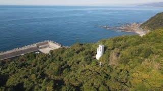 高知県室戸市　羽根漁港で空撮！！