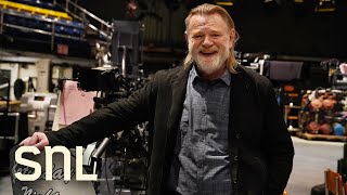 Brendan Gleeson's Takes Over the SNL Studio for a Sick Skate Sesh - SNL