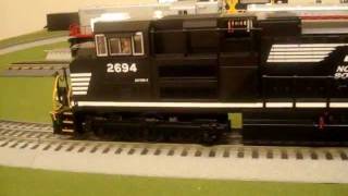 MTH railking Norfolk Southern SD70M-2 Freight Set Review