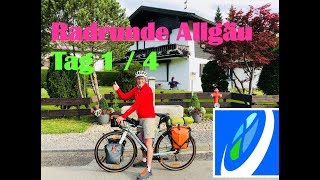 Radrunde Allgäu Tag 1/4