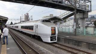 特急草津　渋川駅出発