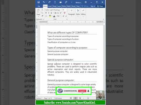 Select Text with Different Methods in MS WORD