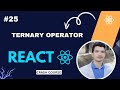 Ternary Operator in JavaScript & React.js | Conditional Rendering Made Easy