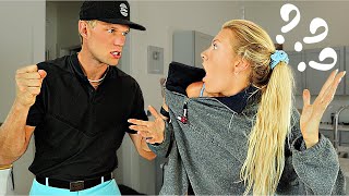 Wearing Another Guys Sweatshirt PRANK on my Fiancé!