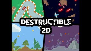 Destructible 2D - Unity Sprite Destruction (Splitting, Slicing, Explosions, Crashes)