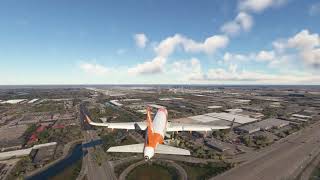 Microsoft Flight Simulator Wackans FSX - A320Neo V2 landing at 12 KMIA