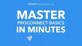 Intuit ProConnect Tax Online: ﻿The Fundamentals