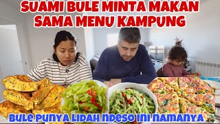 MAS BULE LAGI MAU MAKAN MENU KAMPUNG YG SIMPLE DAN ENAK