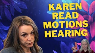 Karen Read Motions Hearing