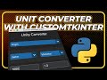 Code a Units Converter with customtkinter #python #tkinter