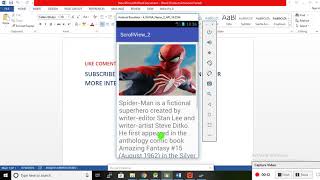 vertical scrollview in android example