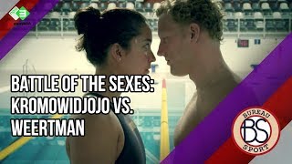 Battle of the Sexes: Verslaat 'Kromo' vriendlief Ferry Weertman over 25m? - Bureau Sport Vrouwen