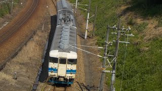 あいの風とやま鉄道413系AM02編成新北陸色431M普通富山行き呉羽～富山間通過