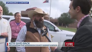 KETK GIVES BACK: Henderson County Sheriff's Department
