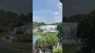 5.23黄果树陡塘坡瀑布，艳阳高照 #贵州旅游 #travel #定制旅游 #waterfall #旅游 #nature #跟团游 #tourist #旅游攻略 #中国 #china